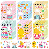COCHIE Easter stickers kit cover, vibrant designs for kid-friendly spring crafts.