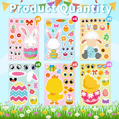 COCHIE Easter sticker size 18 by 13 cm, easy to carry for classroom activities.