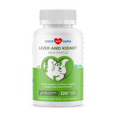 Coco and Luna Milk Thistle dog bottle promotes liver and kidney wellness.