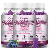 CocoNee joint support gummies bottle highlighting glucosamine blend for flexible movement.