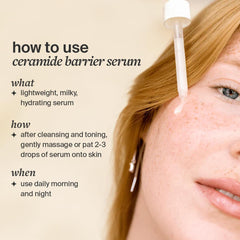Cocokind Ceramide Barrier Serum texture spreads smoothly for a comfortable daily routine.