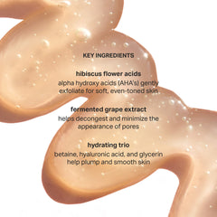 Cocokind Hyaluronic acid and glycerin hydration scene on skin.