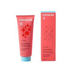 Cocolab Cocoshine lychee breeze toothpaste tube for gentle whitening.