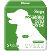COCOYO All-Absorb disposable male wrap with breathable outer layer for comfortable wear