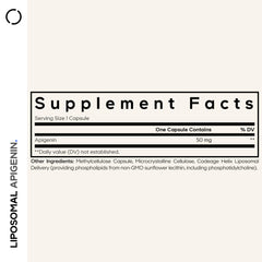 Codeage Apigenin bottle showcases 3-month supply for simple daily routine