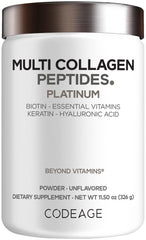 Codeage Multi Collagen tub front view for a daily wellness routine.