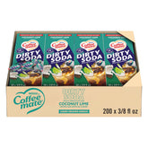 Coffee Mate Dirty Soda Coconut Lime bottle adds coconut and lime flavor to sodas
