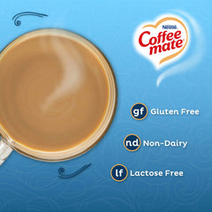 Coffee Mate Zero Sugar French Vanilla bottle shows smooth calorie-conscious creamer