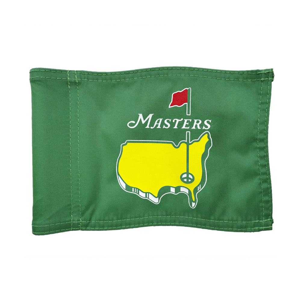 CoGolfing Major Golf Flag Mini, front view, double-sided visibility enhances wind direction cues.