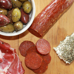 Colameco's salami on pizza adds bold heat and spice.