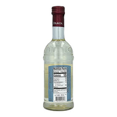 Colavita White Balsamic Vinegar glass bottle highlights an elegant kitchen staple for salads.