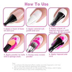 COLAYERIST gradient-ombre pigment set enabling seamless multi-level color effects.