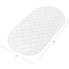 Coldwind elastic-band fitted design ensures snug bassinet fit.