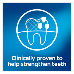 Colgate Cavity Protection toothpaste regular mint tubes on display in store