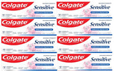 Colgate Sensitive Complete Protection mint clean travel tube for on-the-go freshness.