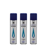 Colibri 90ml butane pack front view with clean, consistent flame potential.