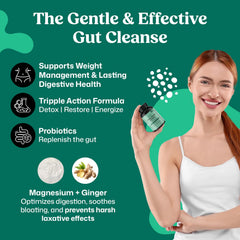 ColonBroom capsules daily-dosage easy to integrate into your morning routine for gut support