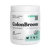 ColonBroom psyllium husk powder strawberry tub for daily fiber routine