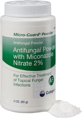 Coloplast Micro-Guard powder bottle for convenient application and infection control.