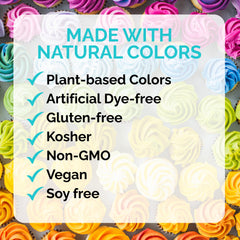 Color Kitchen red powder color pack for bold baked goods.