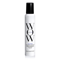 COLOR WOW Color Control purple-toning foam bottle neutralizes brass on blond hair