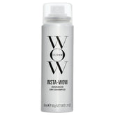 COLOR WOW Insta-WOW dry shampoo bottle front with sleek packaging and oil-control promise.