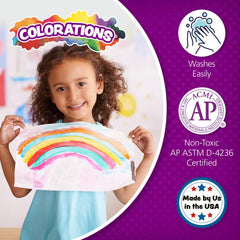 Colorations USA-made tempera paint in a gallon size for reliable art projects.