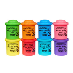 Colorations Wheat & Gluten Free Classic Dough orange tub supports creative play and fine-motor growth.