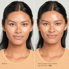 Colorescience Zinc oxide 12% cream texture shows a lightweight mineral formula