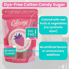 Colorwayz Dye-Free Sugar Watermelon pack offers bright flavor without artificial dyes