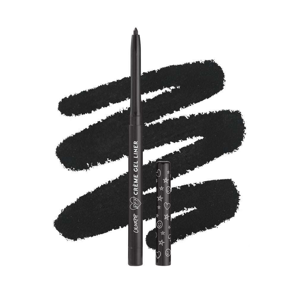 ColourPop BFF Creme Gel Liner waterline for all-day definition.