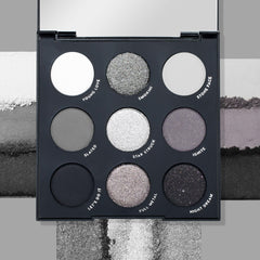 Matte shades from ColourPop Blowin' Smoke palette for depth and blendability.