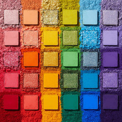 ColourPop Fade Into Hue swatch row highlights versatile shades for easy color blocking.