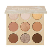ColourPop Feelin' Bubbly palette open, vibrant browns and golds for versatile eye looks.