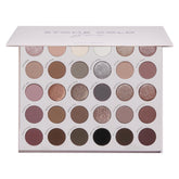 ColourPop Stone Cold Fox palette cover with cool tones for versatile day-to-night looks