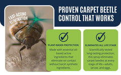 Colton's Naturals spray on baseboards and furniture protects fabrics.