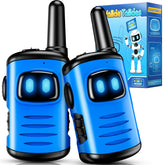 Comedyfun mini robot walkie talkie pack - compact design for small hands.