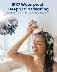 COMFIER IPX-7 waterproof scalp massager for shower use