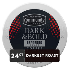 Community Coffee K-Cup compatible pod for fast, consistent brewing.