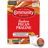 Community Coffee Southern Pecan Praline K-Cup pods ready for quick, flavorful mornings