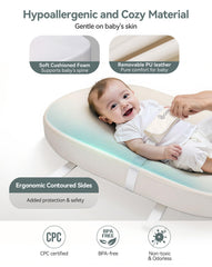 COMOMY pad with safety belt and protective cover for added stability