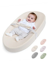 COMOMY baby changing pad with wipeable cover for easy cleanup after diaper changes