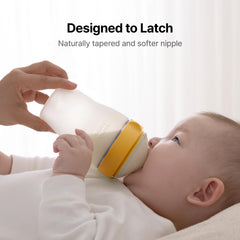 Comotomo Gen 2 dual anti-colic vents reduce air intake.