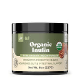 Complete Natural Inulin bottle pouring to show easy daily fiber integration