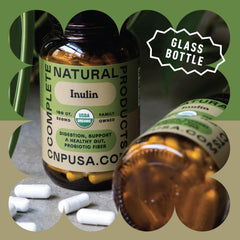 Complete Natural Jerusalem Artichoke Inulin Capsules bottle