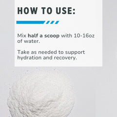 Scoop with CON-CRET Creatine HCl content per serving shown
