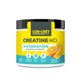 CON-CRET Creatine HCl + Hydration bottle in Citrus Mango ready to hydrate