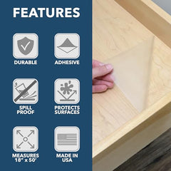 Con-Tact Brand self-adhesive privacy film for windows lets light in with enhanced privacy.