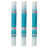 Con-Tact clear adhesive book cover roll for easy application and bubble-free results.