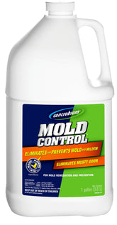 Concrobium Mold Control bottle pour for easy application on mold-prone surfaces helps prevent future growth